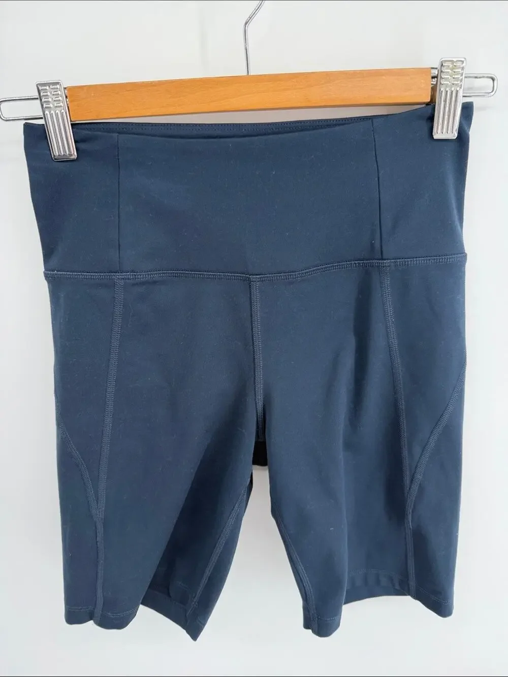 Girlfriend Collective athletic athleisure long inseam spandex shorts sz S
